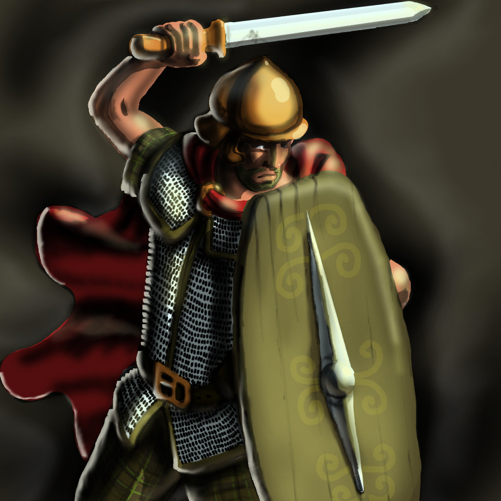 Gallic mercenary swordsman