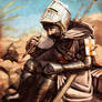 Crusader Resting