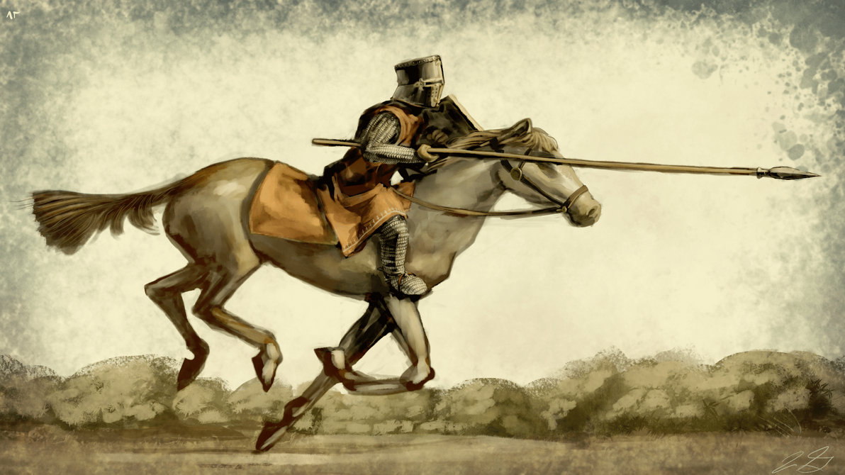 Charging Knight Charging Knight by LordGood on DeviantArt
