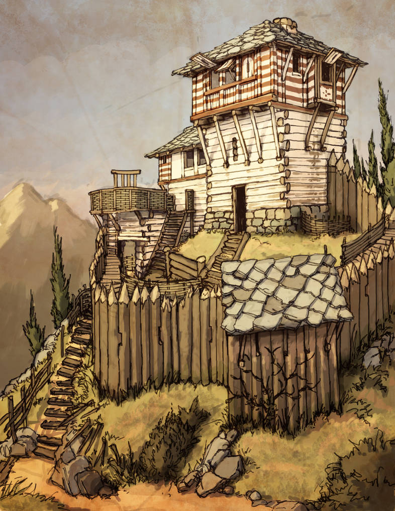 Castle Repaint Painted Castle by LordGood on DeviantArt