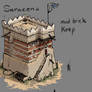 Saracen Mud-brick Keep