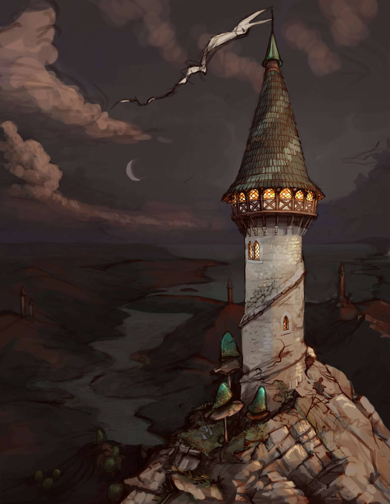 Wizard tower by LordGood on DeviantArt