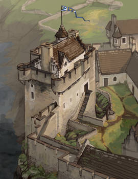 Scottish Cliff Castle