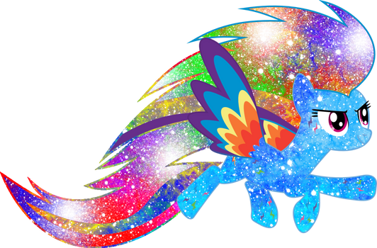 Galaxy Rainbow Power Rainbow Dash