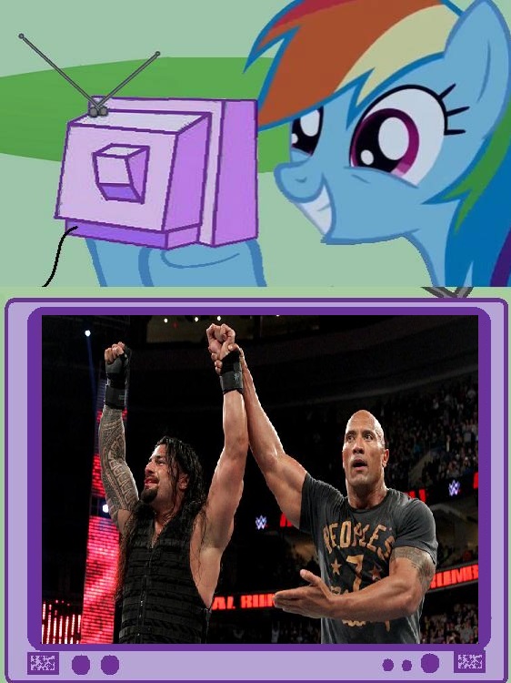 Rainbow Dash's Reaction To Royal Rumble