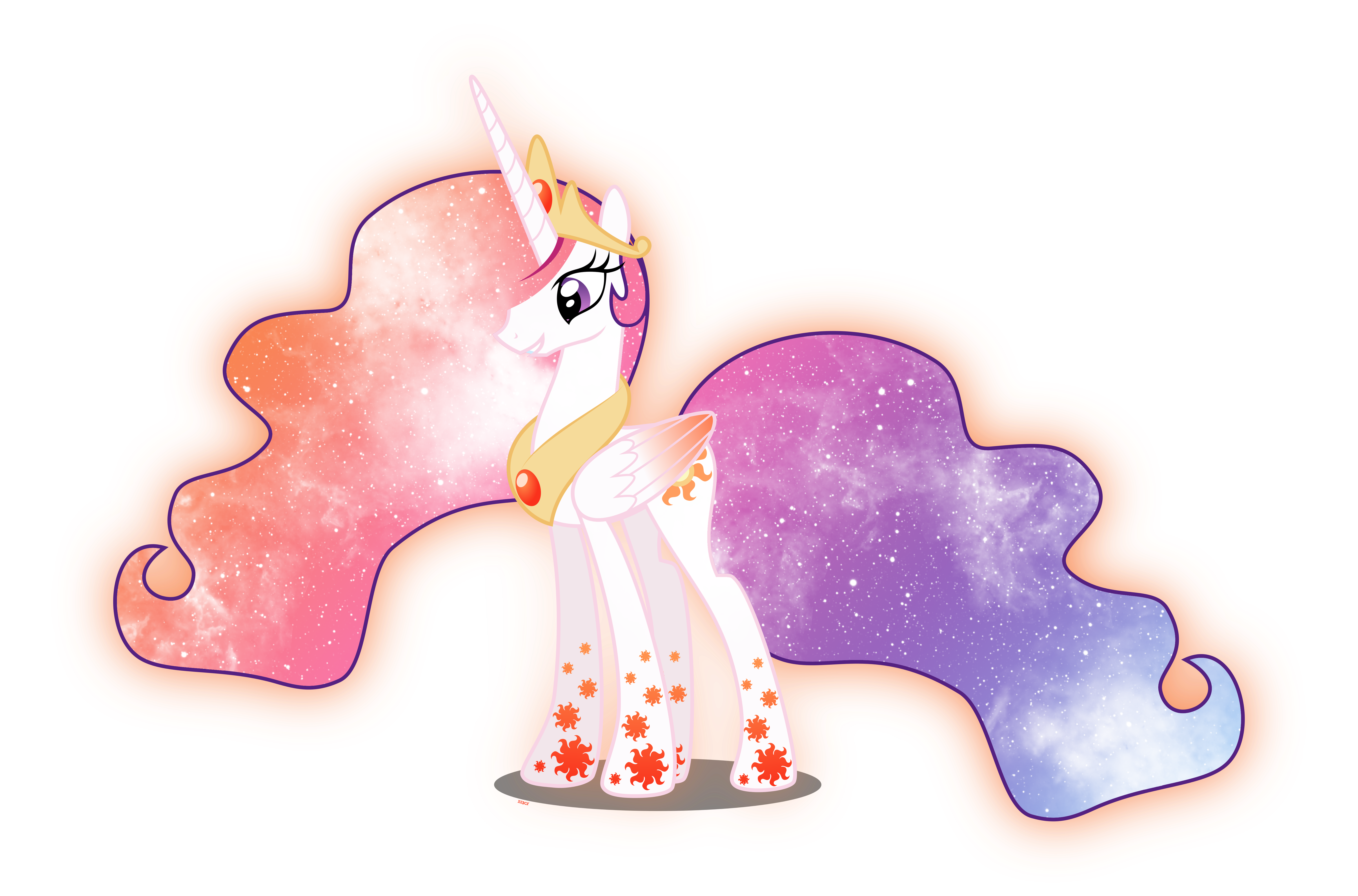 Galaxy Rainbow Power Celestia