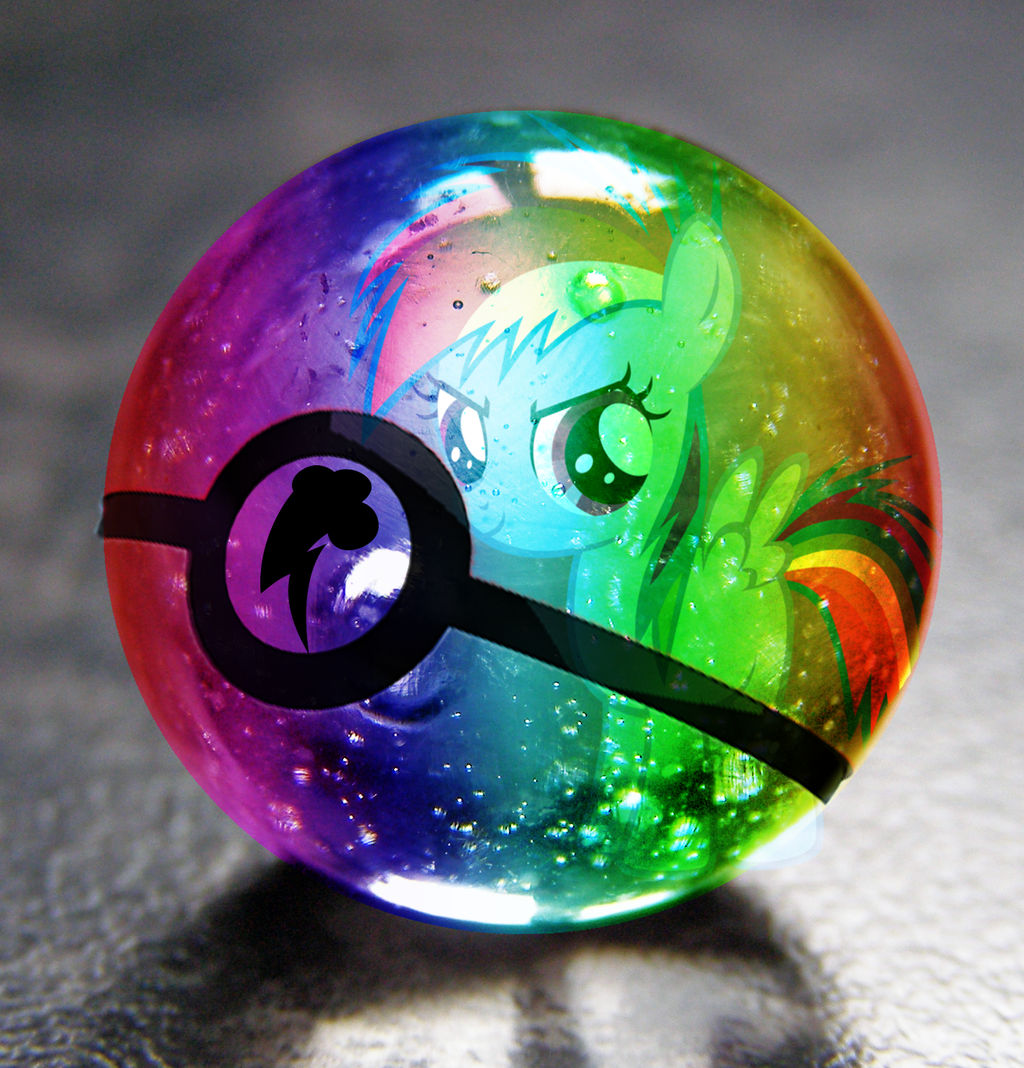 Filly Rainbow Dash Pokeball