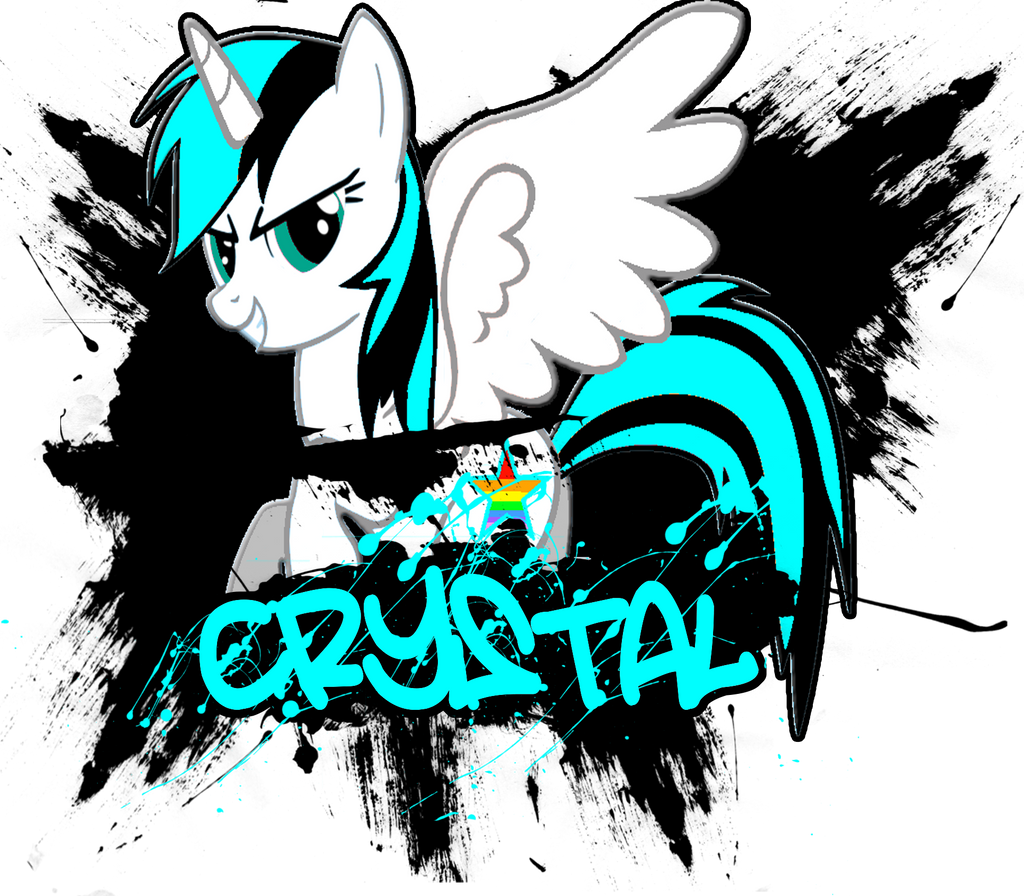 Graffiti Crystal by Mirai-Digi on DeviantArt