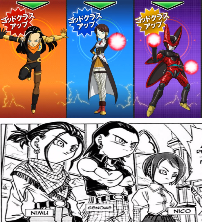 Dragon Ball Heroes: Android Characters by Mirai-Digi on DeviantArt