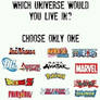 Meme 82: Which Universe Would you Live in?