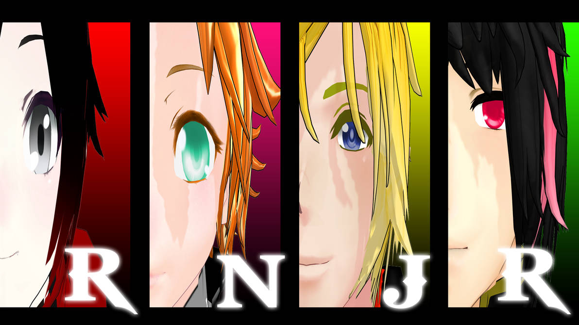 RWBY Volume 4 :Team RNJR by Mirai-Digi on DeviantArt