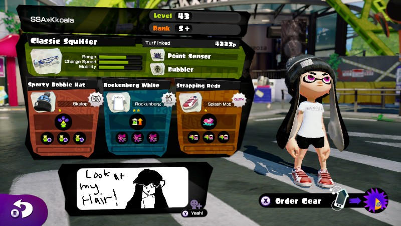 Splatoon: Inkling with Black Hair by Mirai-Digi on DeviantArt