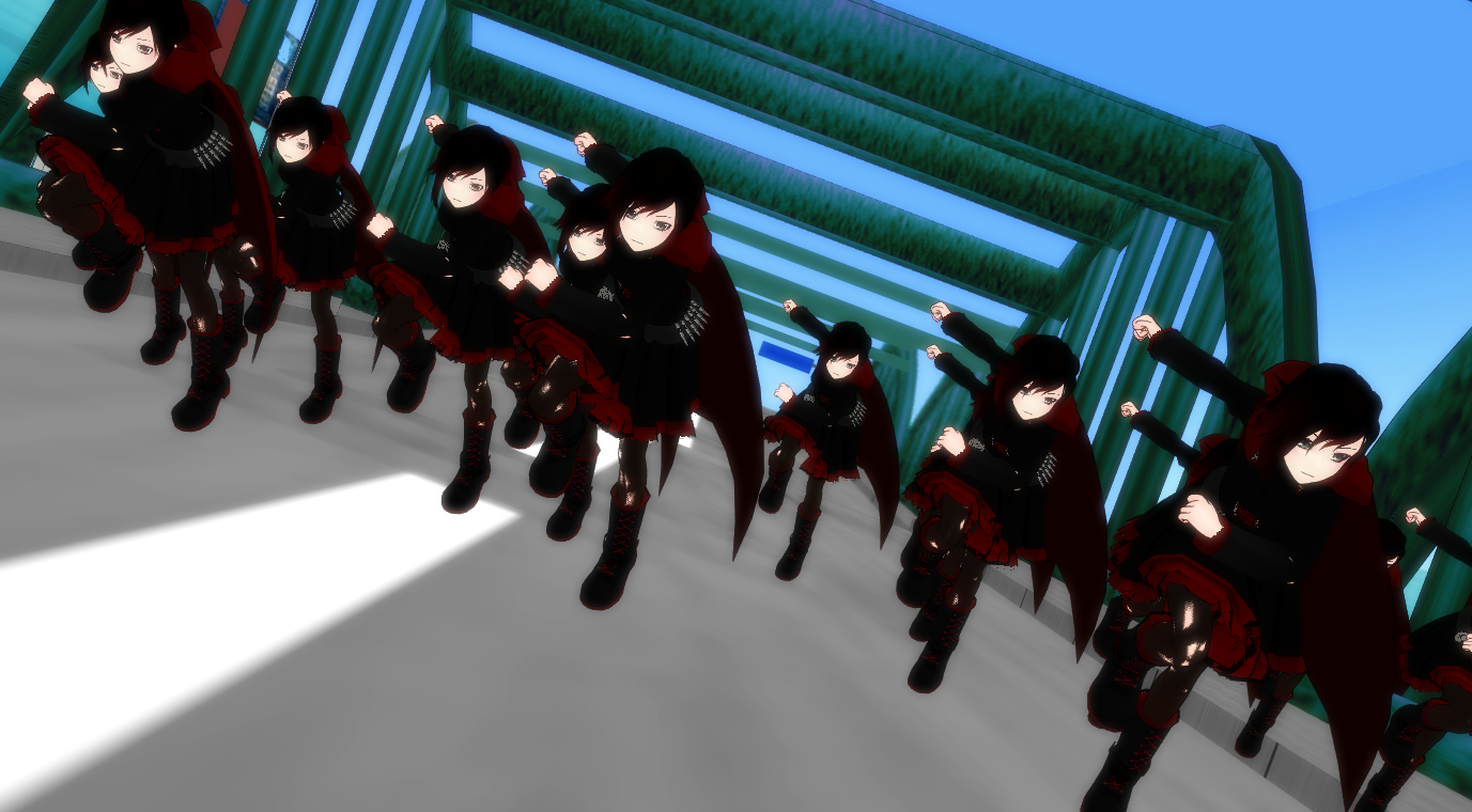 Md Rwby Base MMD RWBY: Attack of the Ruby Clones by Mirai-Digi on DeviantArt