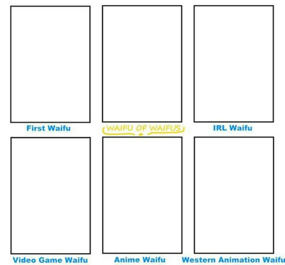 Waifu Meme (Blank) by MiraiDigi on DeviantArt
