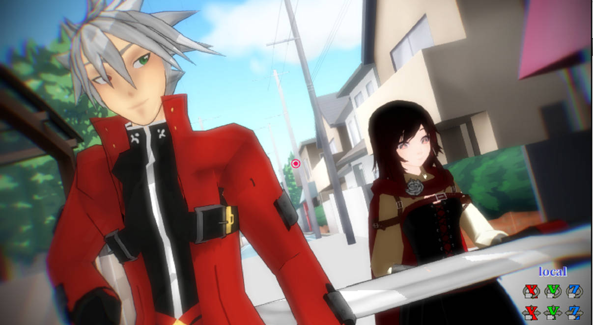 MMD: Ruby and Ragna (Old) by Mirai-Digi on DeviantArt
