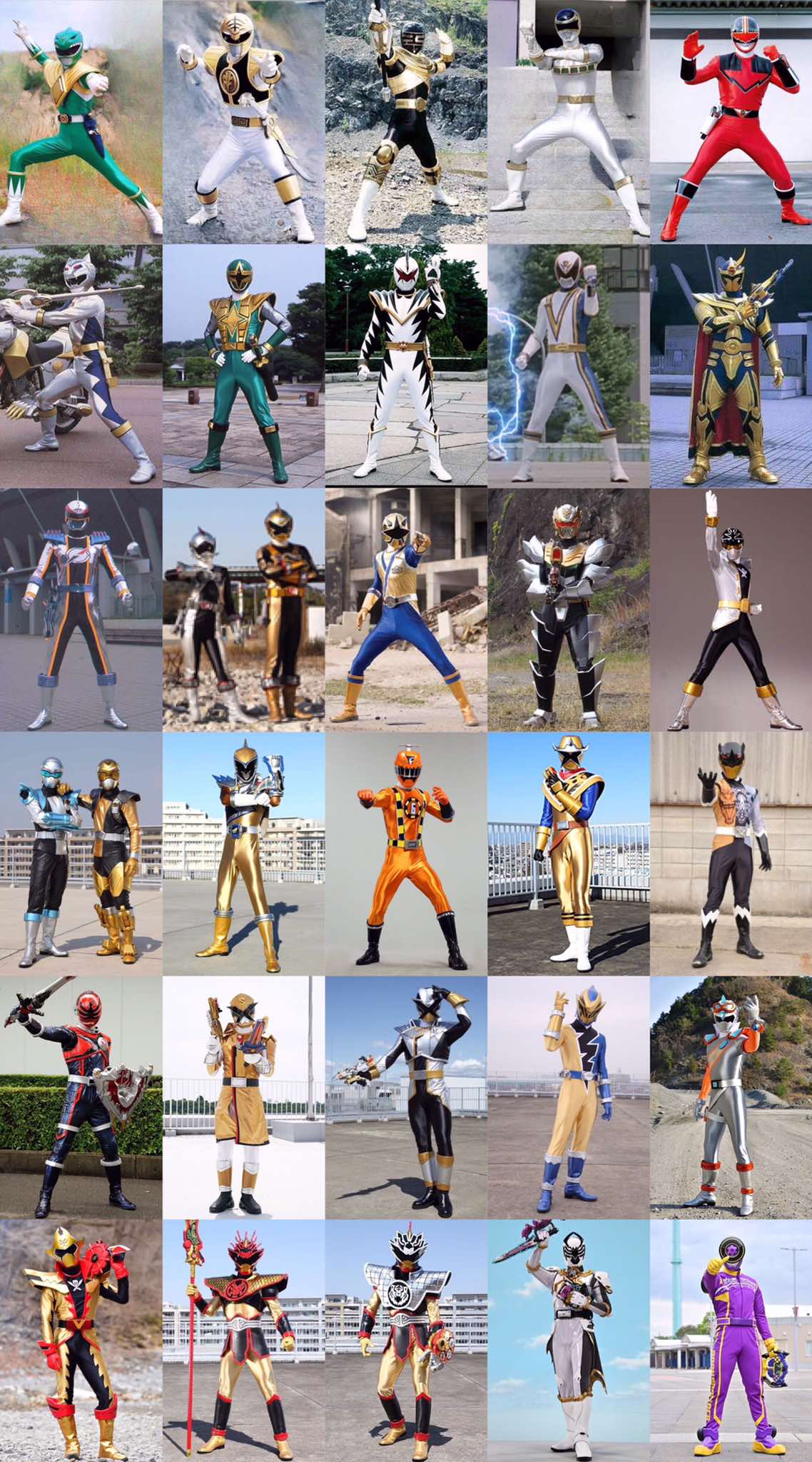 Super Sentai Sixth Rangers (Zyuranger-Boonboomger) by lenn321 on DeviantArt