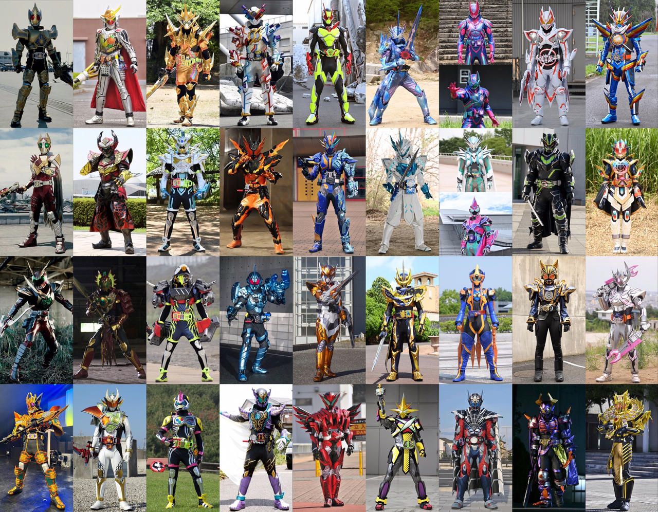 Fourth Rider Primary, Second, Third and Fourth Rider Final Form by lenn321 on DeviantArt