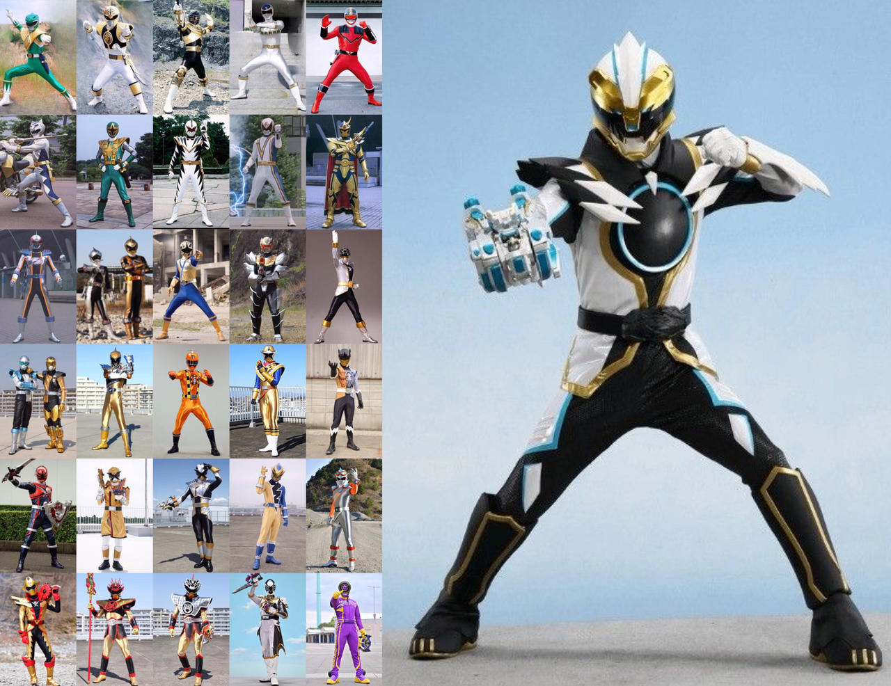 Super Sentai Sixth Rangers DragonRanger-GozyuPolar by lenn321 on DeviantArt