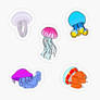 Jellyfish sticker