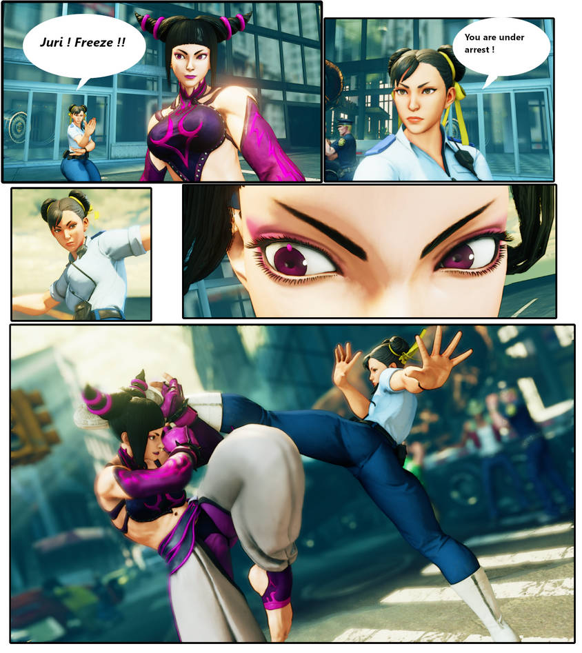 Juri Vs Chun Li first Page By XXYugo05Xx On DeviantArt juri-vs-chun-li-first-page-by-xxyugo05xx-on-deviantart