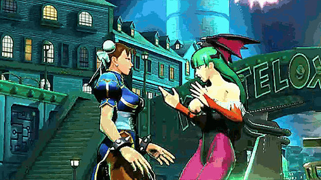 Morrigan Vs Chun Li