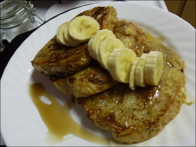 French Toast with Bananas