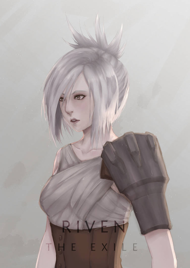 Riven - League of Legends by IPrayIllustrator on DeviantArt