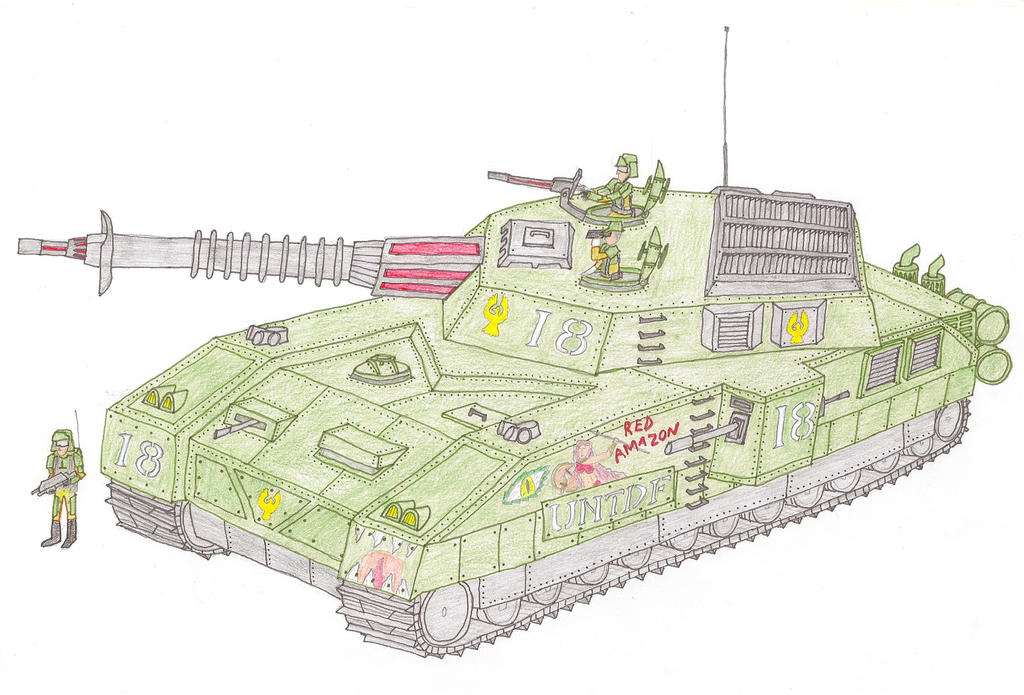 KAS Mammoth Maser Tank by jefffletcher on DeviantArt