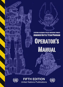 KAS: Battletitan Operator's Manual Front Cover