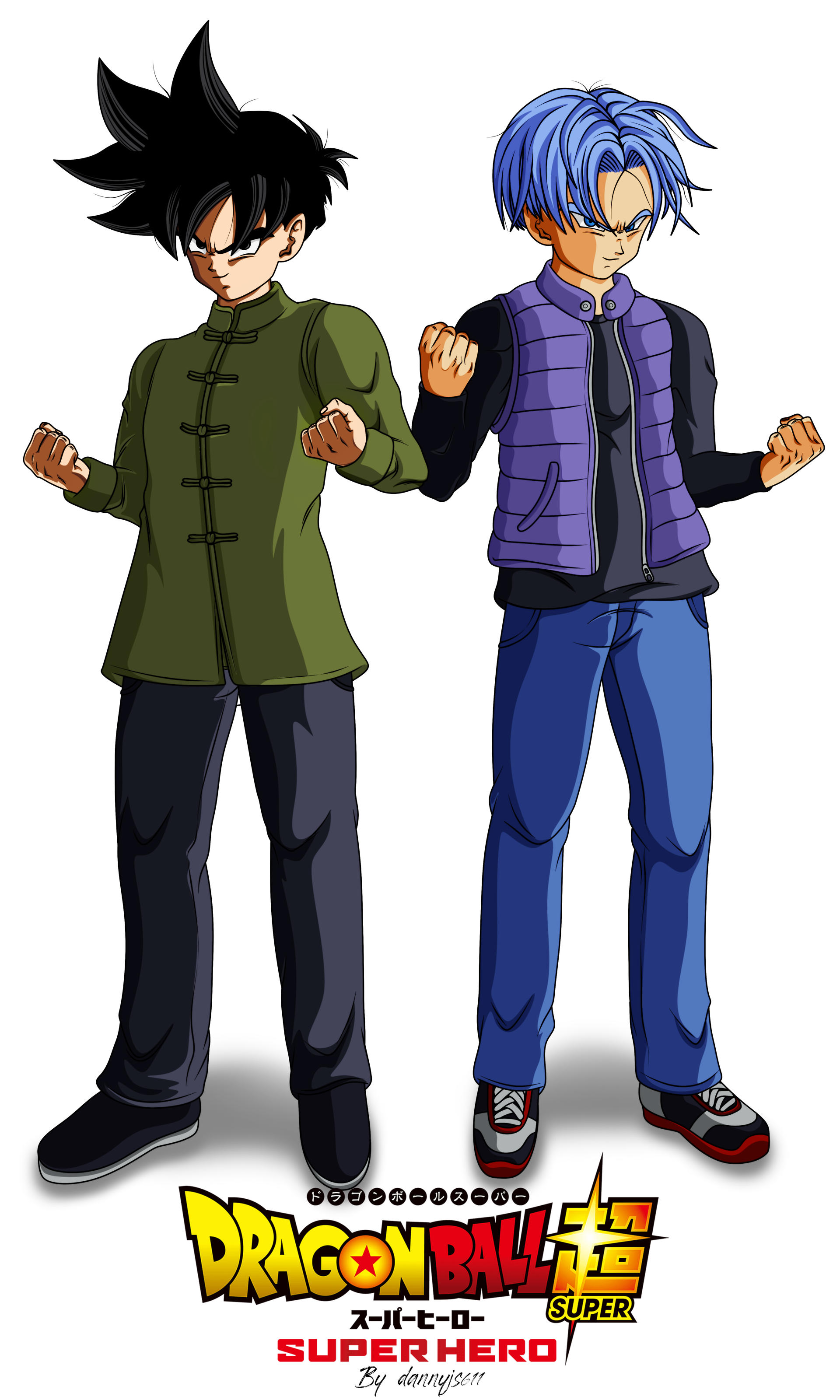 Goten y Trunks DBS: Super Hero by Dannyjs611 on DeviantArt