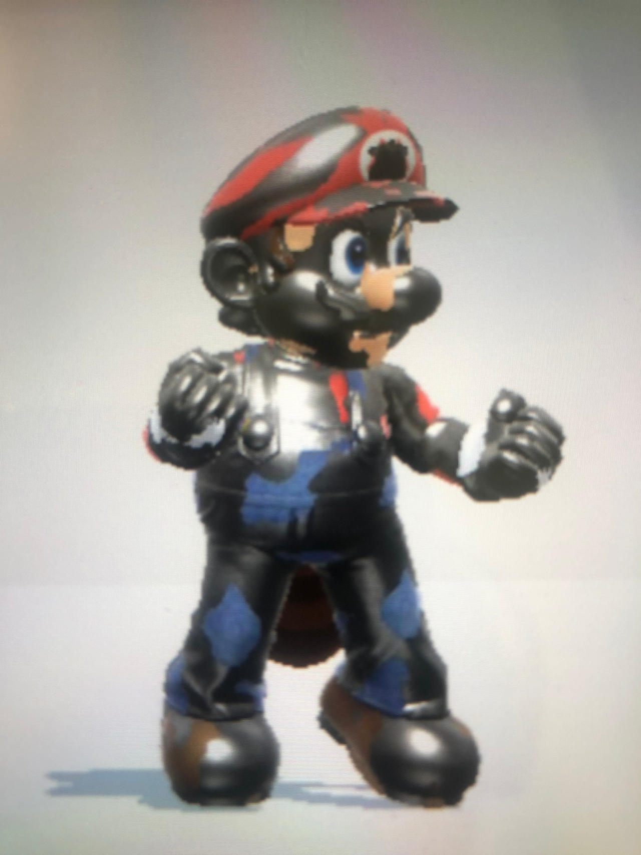 Super Smash Bros. Ultimate HalfMetal Mario by MiiMasterP on DeviantArt