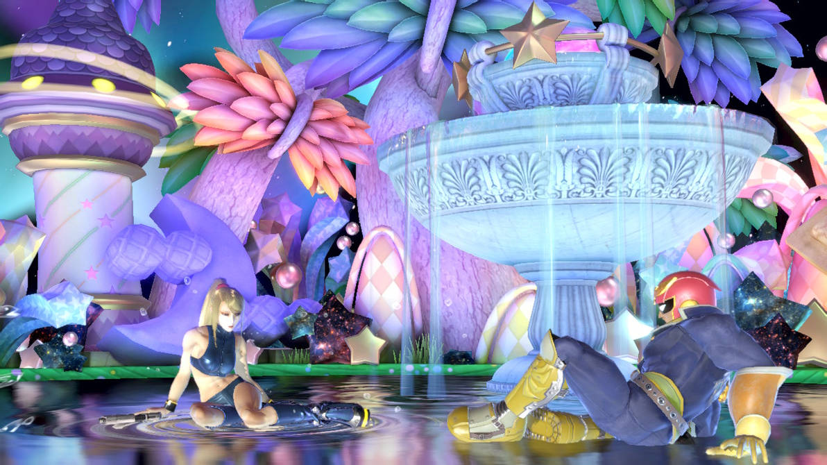 Samus Date Valentines Day Smash 2023 Day 5: Samus and Falcon by MiiMasterP on ...
