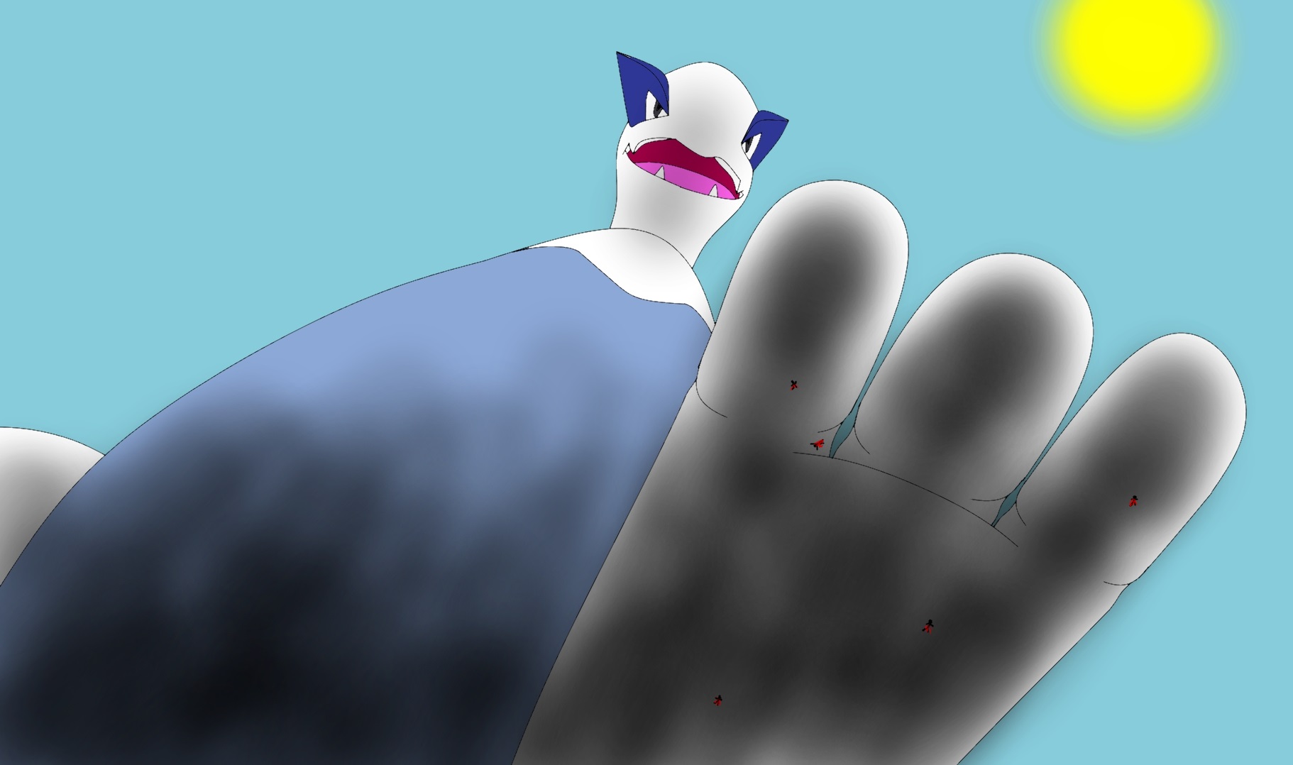 Giant Rouge Stomp Giant Pokemon Stomp