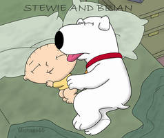 Stewie and Brian (Family Guy)