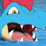 Tiny prey (Feraligatr vore)