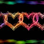 Electrifying Hearts Wallpaper