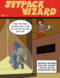 Jetpack Wizard #1 - Cover