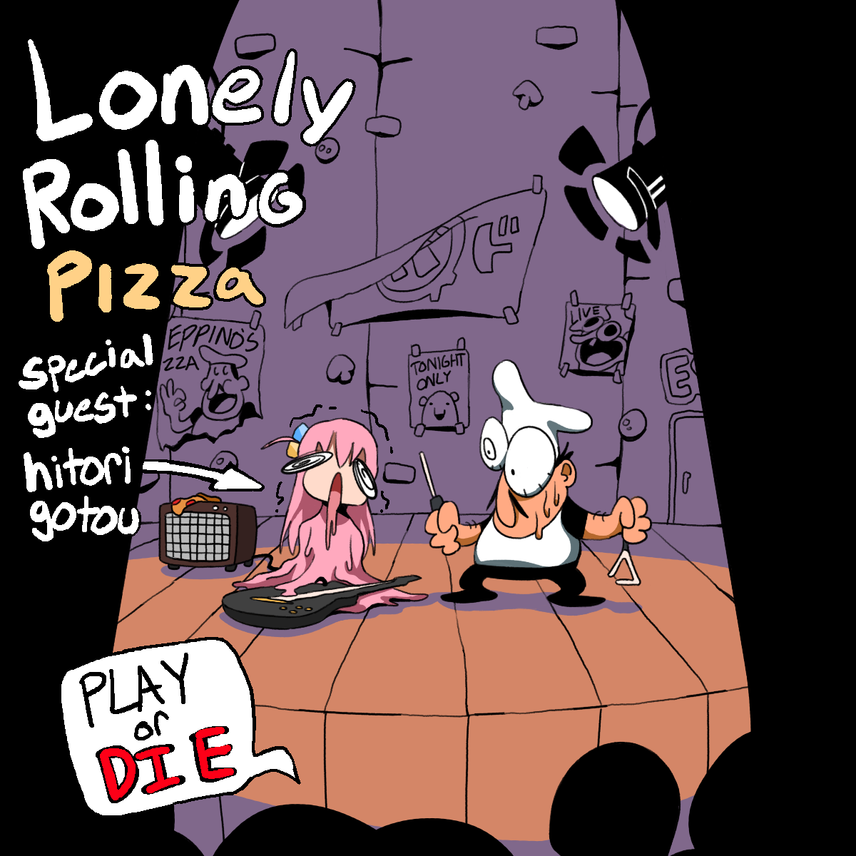 Pizza Tower Cast (Pico8 Palette) by CommanderN on DeviantArt