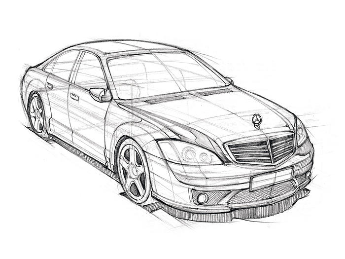 Car Sketch Practice by darkdamage on DeviantArt