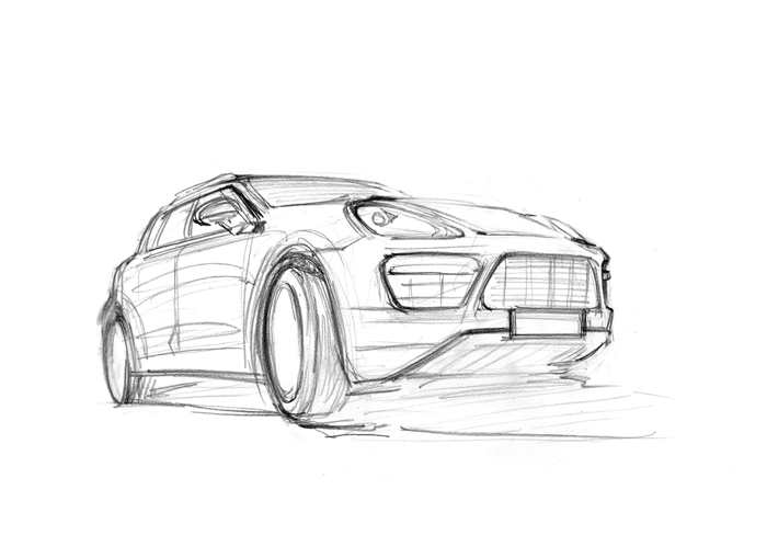Porsche Cayenne Process By Darkdamage On Deviantart