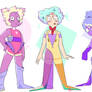 some rainbow quartzes