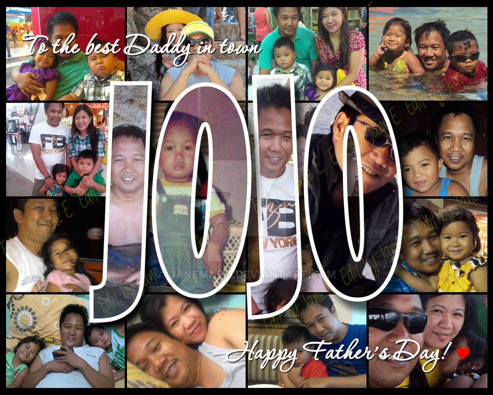 Father's day Photo collage by Janemari3 on DeviantArt