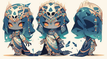 Adoptable Character Cute Egypt (190)