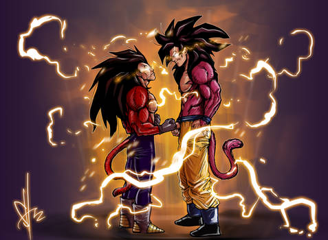 Goku vs Vegeta 3