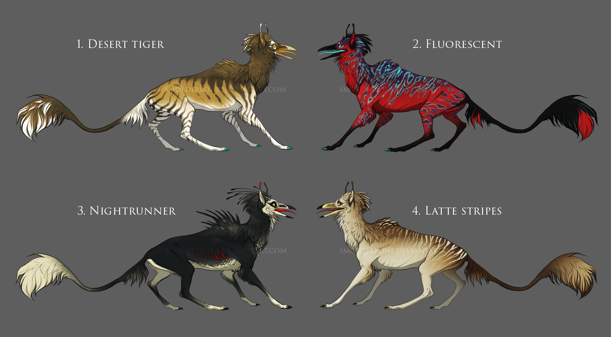 Crowhound -adoptables for auction {CLOSED}