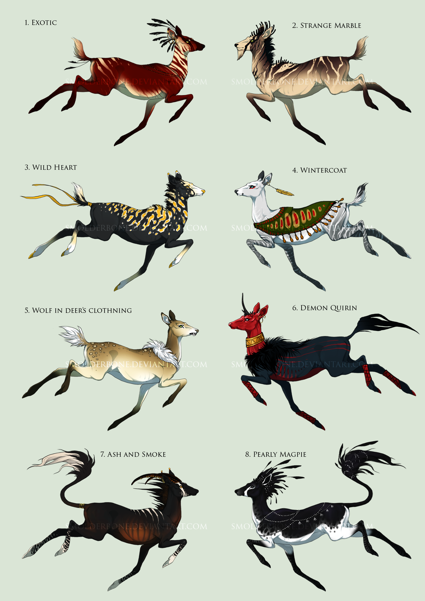 Effortless leapers - deer adoptables {CLOSED}