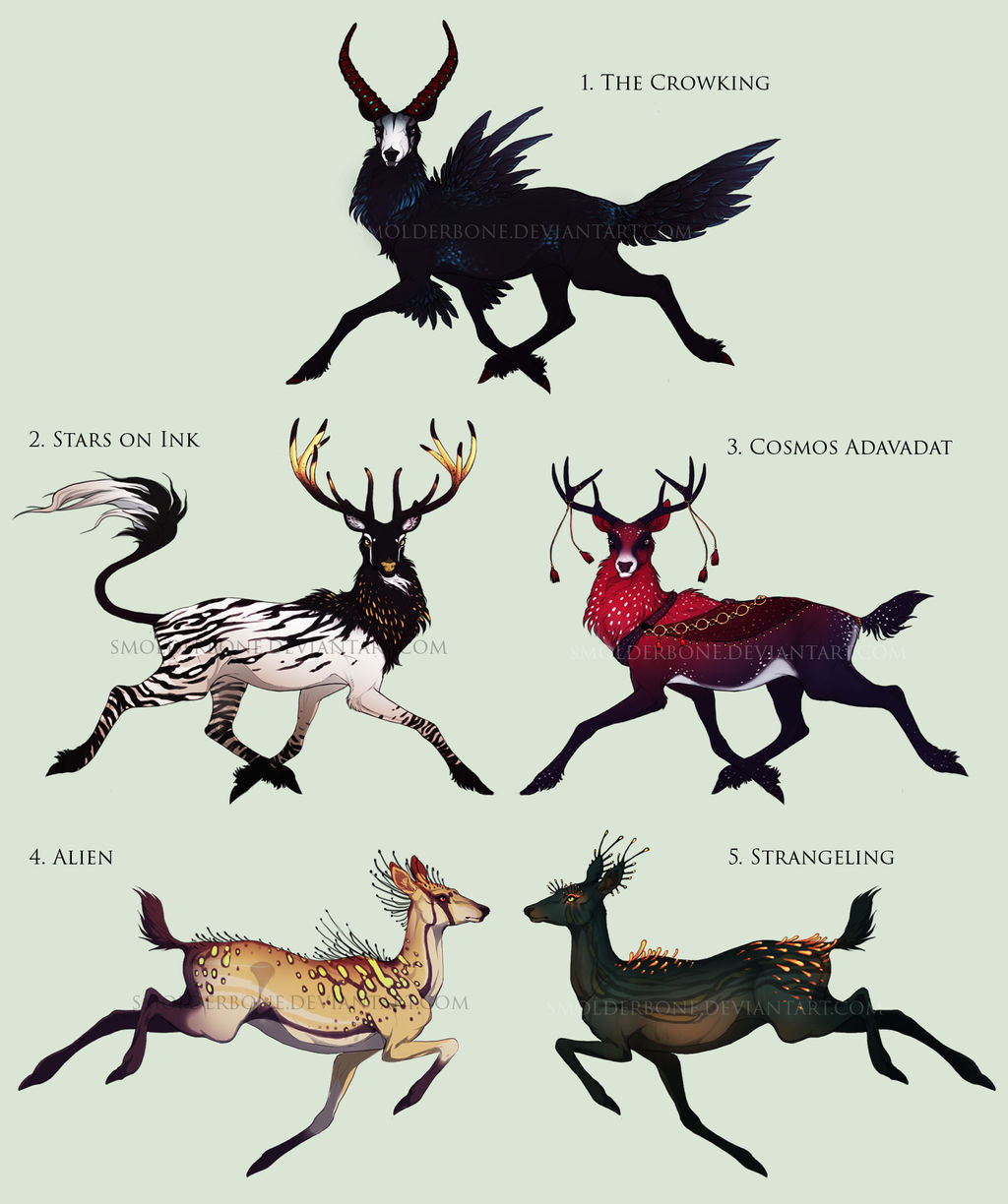 Shiny things - deer adoptables {CLOSED}