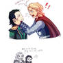 Thor and Loki doodledump