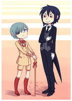 Ciel and Sebastian