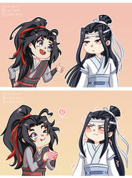 Wangxian chibis